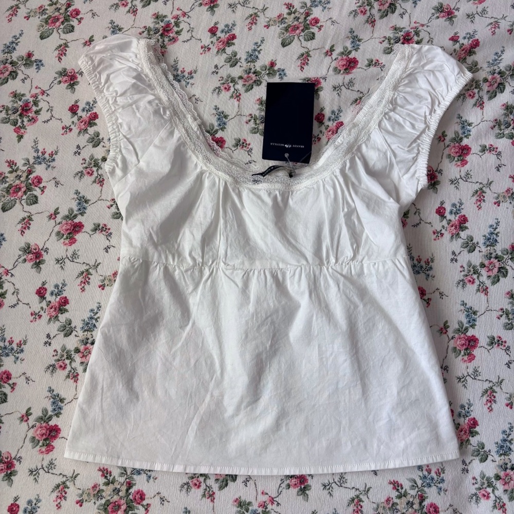 NWT brandy babydoll top